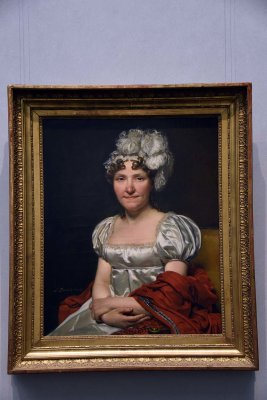 Madame David (1813) - Jacques-Louis David - 7224