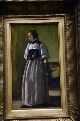 Woman of the Swiss Highlands (c. 1845-1850) - Jean-Baptiste-Camille Corot - 7688