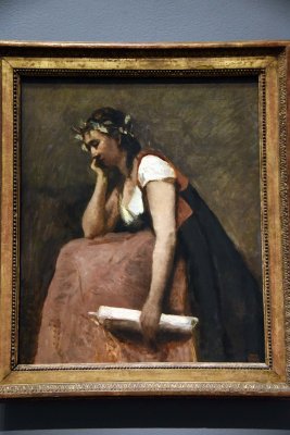 Poetry (1865-1870) - Jean-Baptiste-Camille Corot - 7692