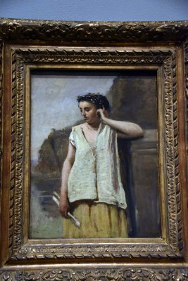 The Muse: History (c. 1865) - Jean-Baptiste-Camille Corot - MET Museum of Art - 7694