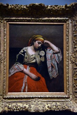 Jewish Woman of Algeria (1870) - Jean-Baptiste-Camille Corot - 7728