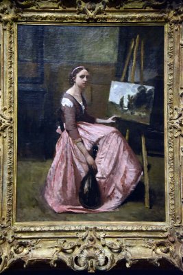 The Artist's Studio (1870) - Jean-Baptiste-Camille Corot - 7755