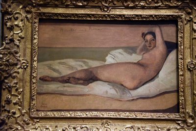 Marietta. Roman Odalisque (1843) - Jean-Baptiste-Camille Corot - Petit Palais, Paris - 7762