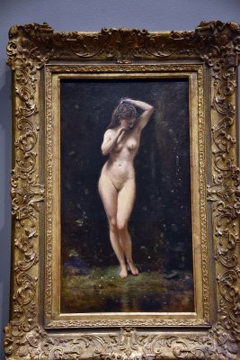 Diana Bathing. The Fountain (c. 1869-1870) - Jean-Baptiste-Camille Corot - Thyssen-Bornemisza Coll. - 7766