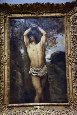 Saint Sbastian (c. 1850-1860) - Jean-Baptiste-Camille Corot - Muse des beaux arts de Lyon - 7770