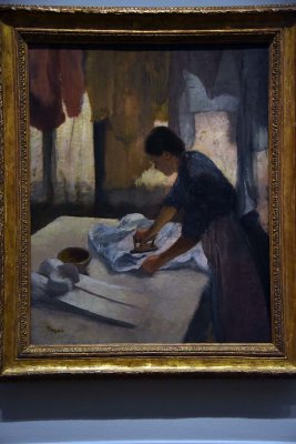 Woman Ironing ((1876-1887) - Edgar Degas - 7821