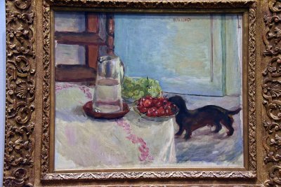 Still Life with Basset Hound (1912) - Pierre Bonnard - 7888