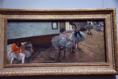 The Dance Lesson (1879) - Edgar Degas - 7898