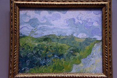 Green Wheat Fields, Auvers (1890) - Vincent van Gogh - 7926