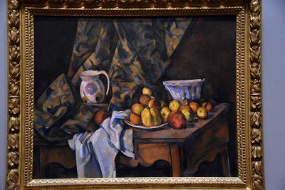 Still Life with Apples and Peaches (1905) - Paul Czanne - 7953