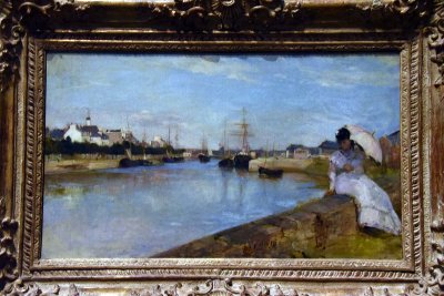 The Harbor at Lorient (1869) - Berthe Morisot - 7961