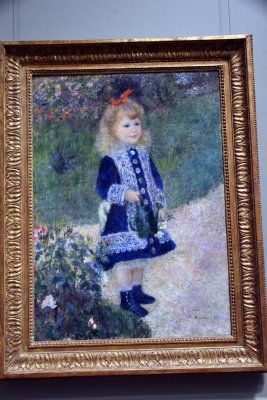 a Girl with a Watering Can (1876) - Auguste Renoir - 7973