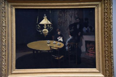 Interior, After Dinner (1868-1869) - Claude Monet - 7994