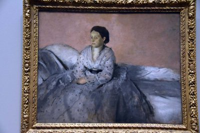 Madame Ren Degas (1872-1873) - Edgar Degas - 8006