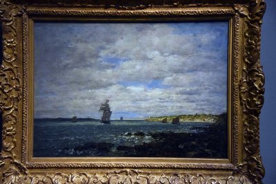 Coast of Brittany (1870) - Eugne Boudin - 8013