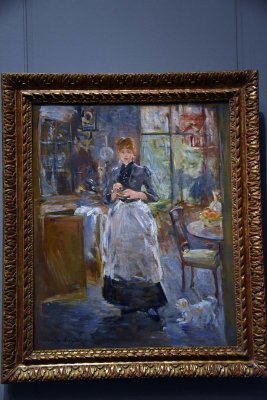 In the Dining Room (1886) - Berthe Morisot - 8025