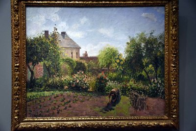The Artist's Garden at Eragny (1898) - Camille Pissarro - 8051