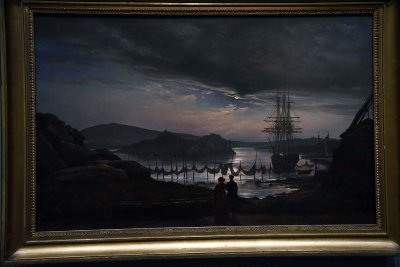 View from Vaekero near Christiania (1827) - Johan Christian Dahl - 8117