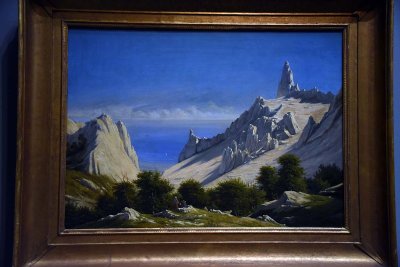 View of Sommerspiret, the Cliffs of Mon (1846) - Georg Emil Libert - 8121