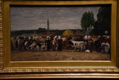 Fair in Brittany (1874) - Eugne Boudin - 8166