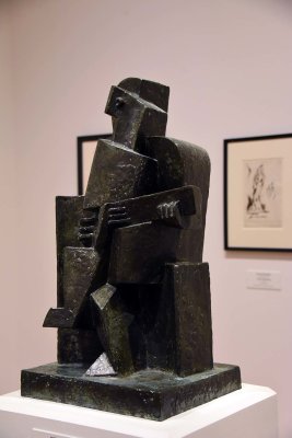 Guitar Player (1918) - Jacques Lipchitz - 8752