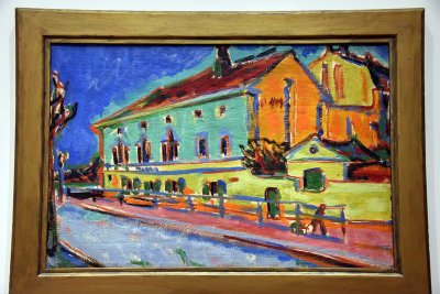 Dance Hall Bellevue (1909-1910) - Ernst Ludwig Kirchner - 8781