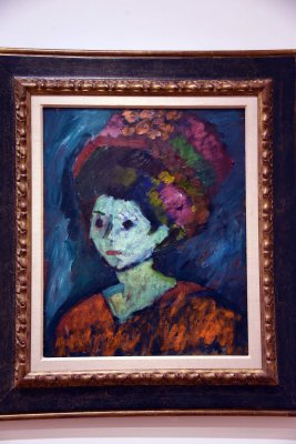 Portrait of a Woman (1911) - Alexej von Jawlensky - 8808