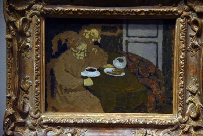 Two Women Drinking Coffee (c. 1893) - Edouard Vuillard - 8913
