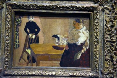 The Conversation (1891) - Edouard Vuillard - 8915