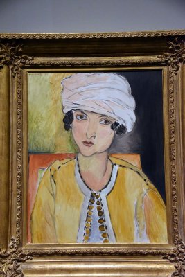 Lorette with Turban, Yellow Jacket (1917) - Henri Matisse - 8922