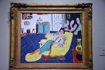 Woman Seated in an Armchair (1940) - Henri Matisse - 8936