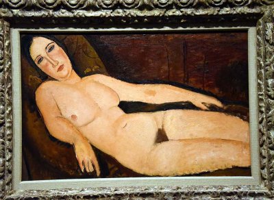 Nude on a Divan (1918) - Amedeo Modigliani - 8985