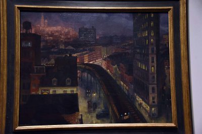 The City from Greenwich Village (1922) - John Sloan - 8994
