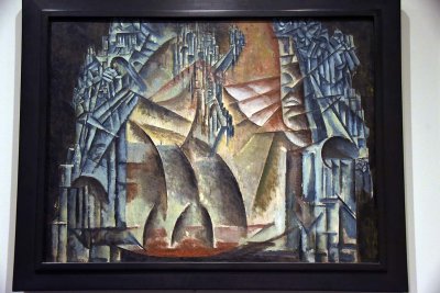 Interior of the Fourth Dimension (1913) - Max Weber - 9019