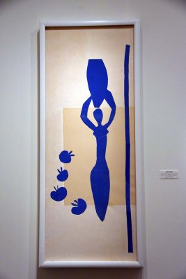 Woman with Amphora and Pomegranates (1953) - Henri Matisse - 9064
