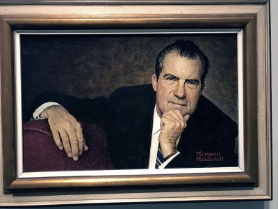Richard M. Nixon (1968) - Norman Rockwell - 9480