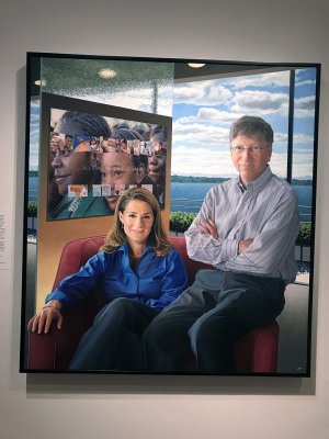 Bill and Melinda Gates (2010) - Jon R. Friedman - 9536