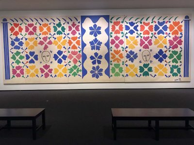Large Decoration with Masks (1953) - Henri Matisse - 9841