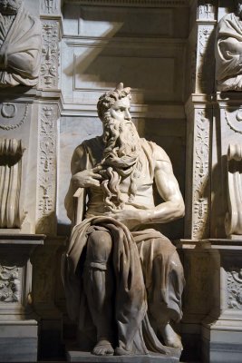 Moses (1515) - Michelangelo - 9957