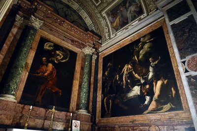 Contarelli Chapel (1599-1600), Caravaggio The Life of St Matthew - San Luigi dei Francesi Church, Rome - 0042
