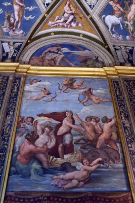 The Triumph of Galatea (1511-1512) - Raphael - Loggia of Galatea - 0448