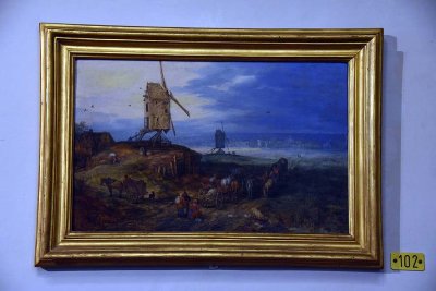 Paysage avec moulins  vent (1607) - Jan Brueghel l'Ancien - 0728