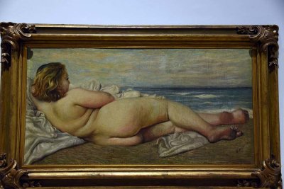 Bagnanti coricata (1932) - Giorgio de Chirico - 1642