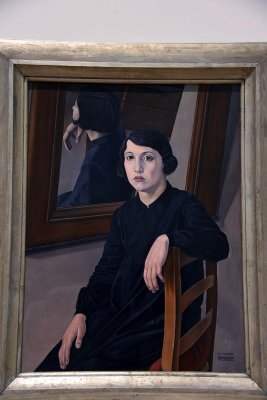La ragazza e lo specchio (1932) - Cagnaccio Di San Pietro - 1826