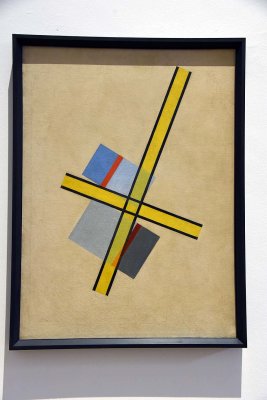 Yellow Cross Q VII (1922) - Laszlo Moholy-Nagy - 2040