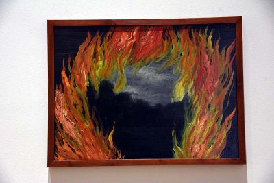 Le paysage en feu (1928) - Ren Magritte - 2057