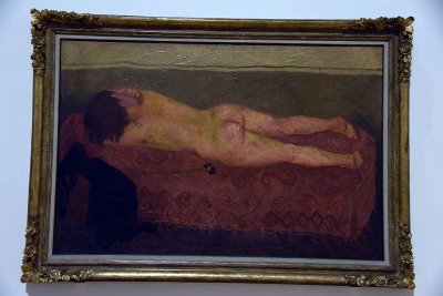 Nudo sul divano. Nudo sdraiato (1933) - Mario Mafai - 2135
