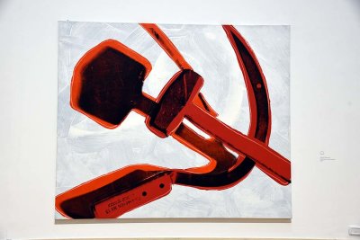 Hammer and sickle (1977) - Andy Warhol - 2222