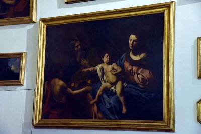 Sainte Famille avec le petit St Jean-Baptiste (1626-30) - Valentin de Boulogne - 0773