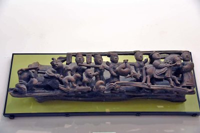 Return of the hunters (17th c.) - Huong Canh Communal House, Vinh Phuc Province - 2455